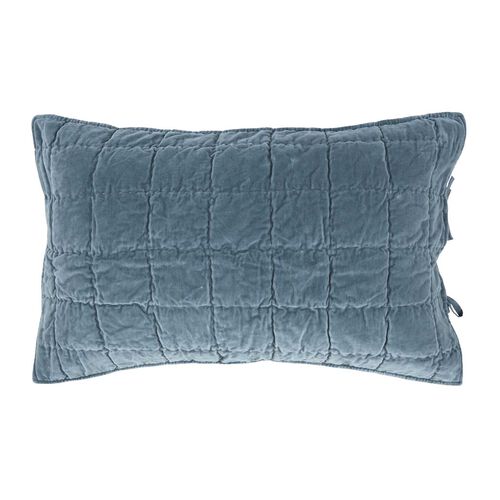 Wallace Cotton Belvedere Velvet Standard Pillowcase